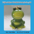 Keramik niedlichen grünen Frosch Design Sparschwein